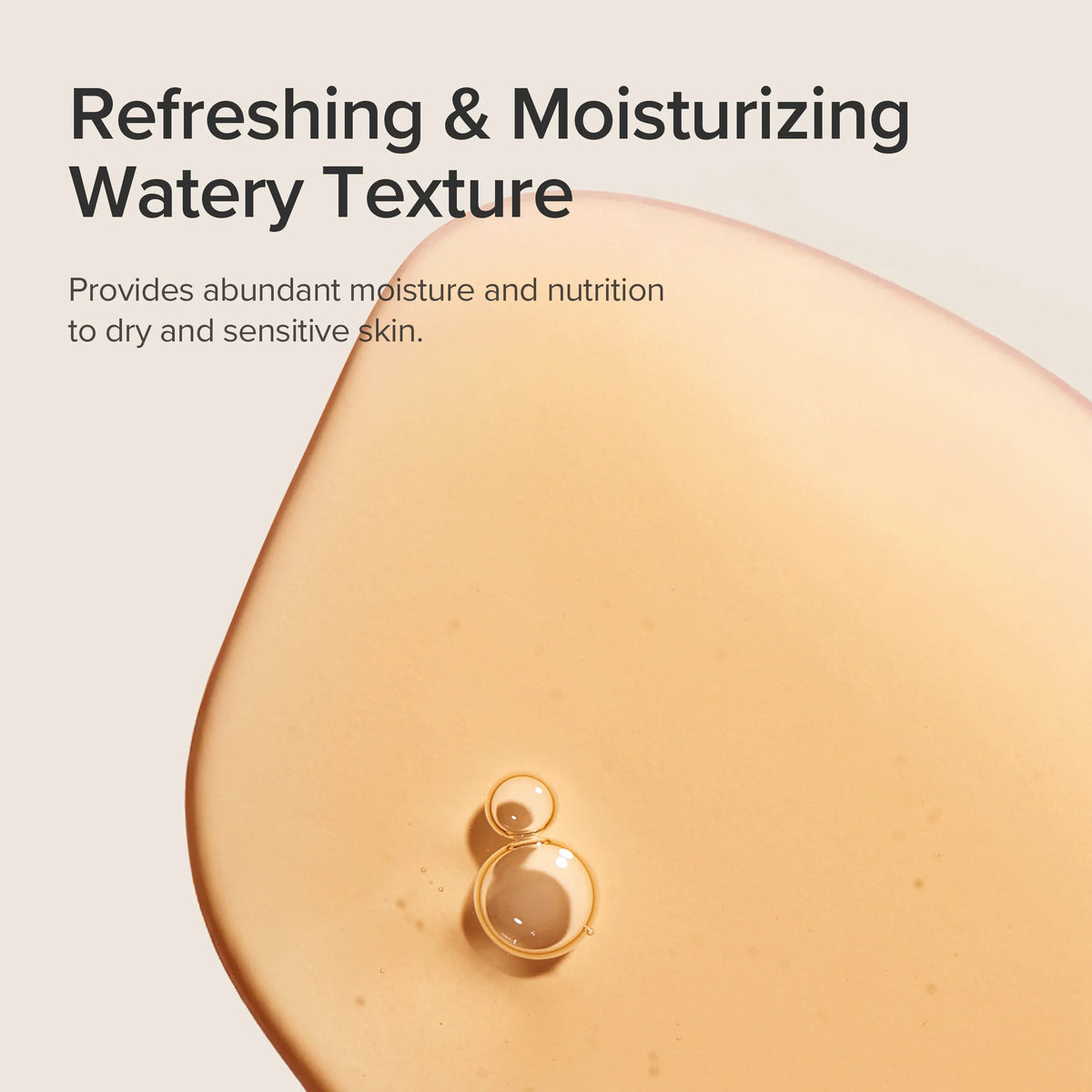 Texture aqueuse de l'essence Beauty of Joseon Ginseng Essence Water