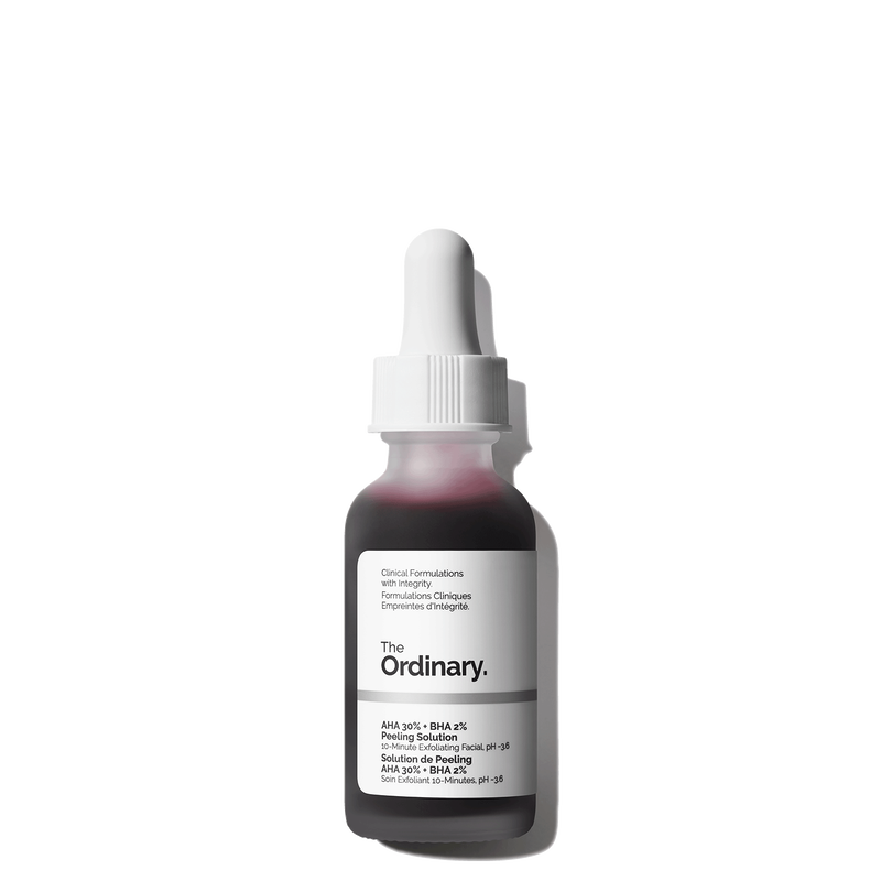 The Ordinary AHA 30% + BHA 2% Peeling Solution, flacon de 30 ml