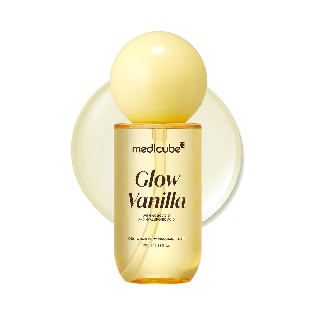 Medicube Glow Vanilla Hair & Body Fragrance Mist, flacon de 100 ml