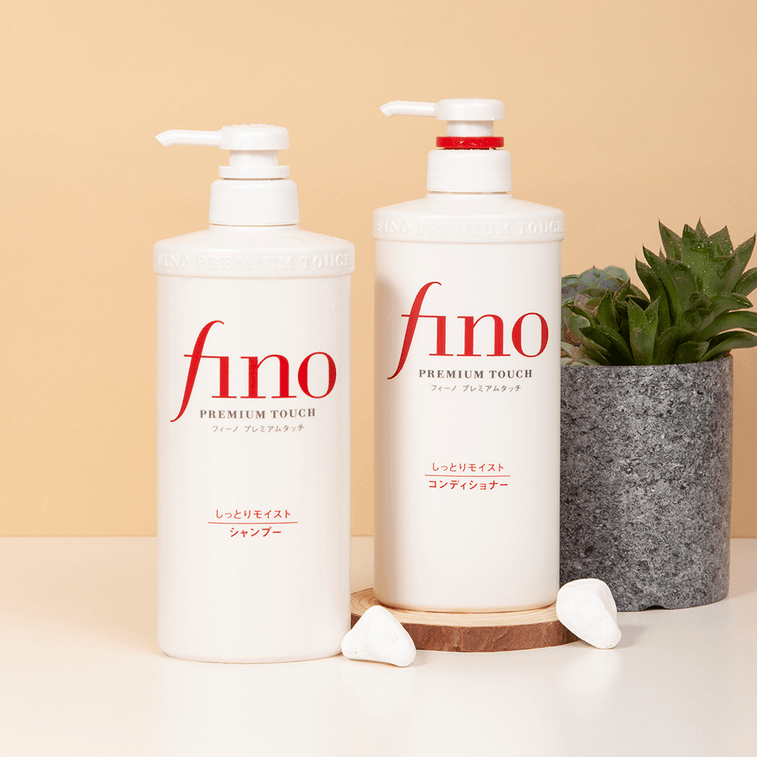 Duo shampooing et après-shampooing FINO Premium Touch