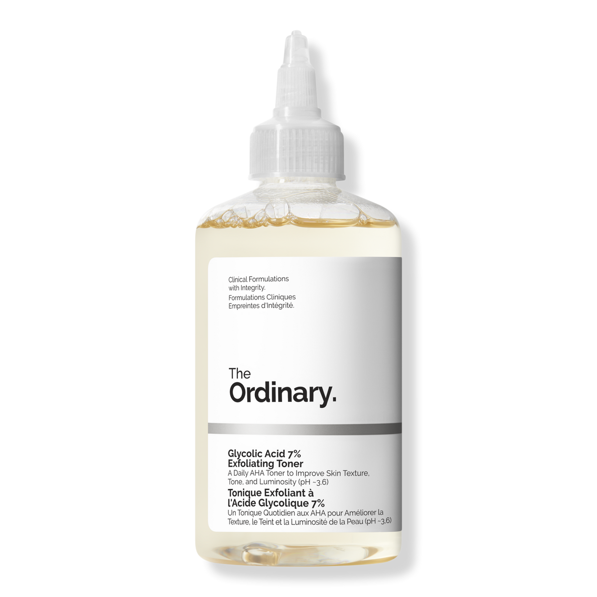 The Ordinary Glycolic Acid 7% Toning Solution, flacon de 240 ml
