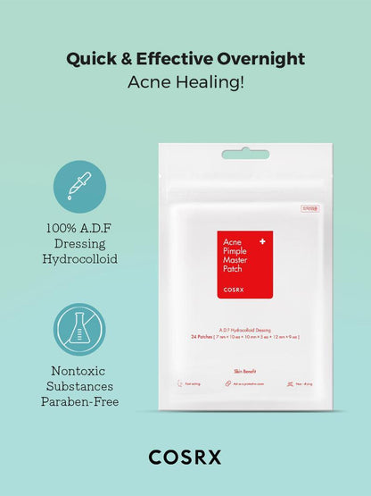 Patchs hydrocolloïdes COSRX Acne Pimple Master Patch