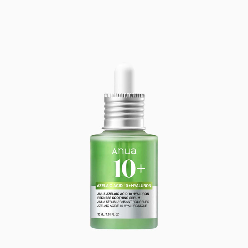 Sérum ANUA Azelaic Acid 10 Hyaluron Redness Soothing Serum, flacon pipette de 30 ml