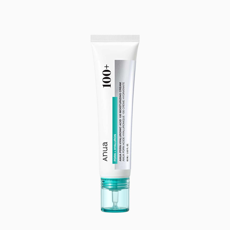Crème ANUA PDRN Hyaluronic Acid 100+ Moisturizing Cream, tube avec embout pipette