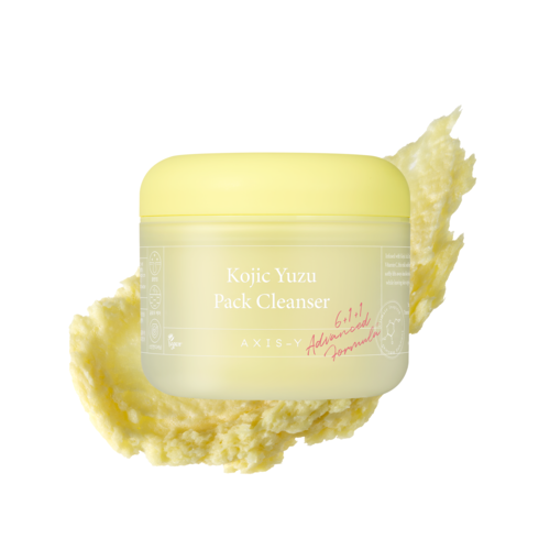 AXIS-Y Kojic Yuzu Pack Cleanser – Masque nettoyant exfoliant illuminateur