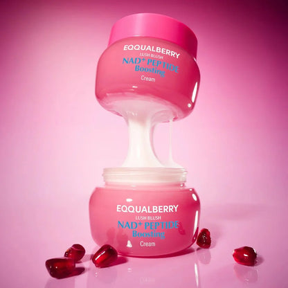 Crème Eqqualberry NAD+ Peptide Boosting Cream, pot de 50 ml