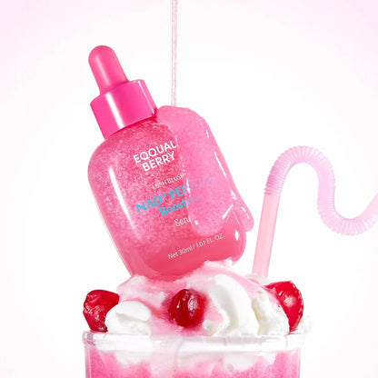 Sérum rose Eqqualberry NAD+ Peptide Boosting Serum, mise en scène