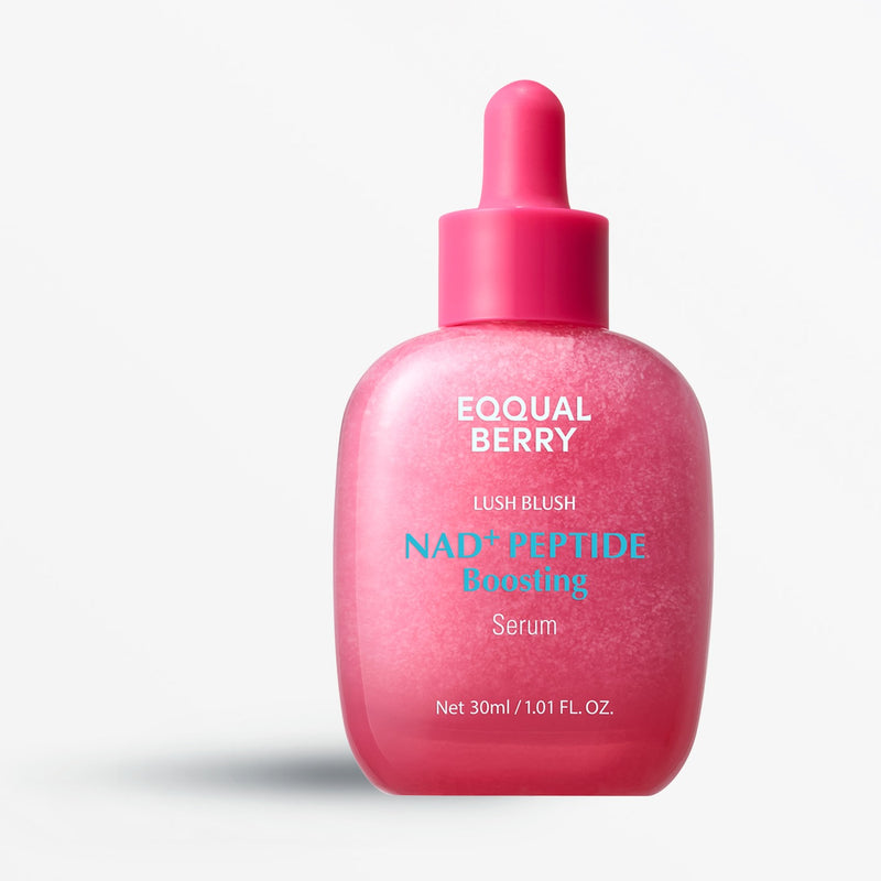 Eqqualberry NAD+ Peptide Boosting Serum – flacon de sérum