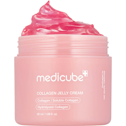 Pot de la crème gel Medicube Collagen Niacinamide Jelly Cream