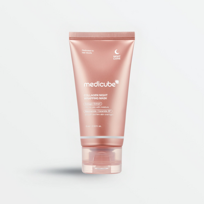 Masque de nuit Medicube Collagen Night Wrapping Mask, tube de 75 ml