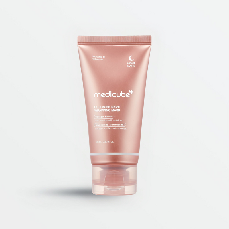 Masque de nuit Medicube Collagen Night Wrapping Mask, tube de 75 ml