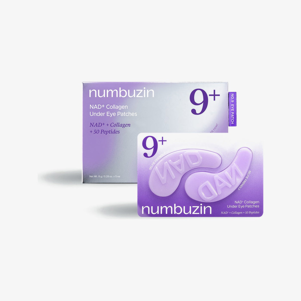 Boîte de patchs NUMBUZIN No.9+ NAD+ Collagen Under Eye Patches