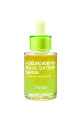 Sérum Purito Seoul Azelaic Acid 10 Kojic Tea Tree Serum, flacon pipette de 30 ml