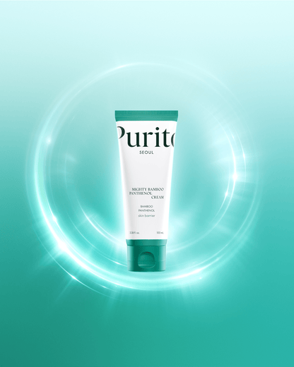 Crème hydratante Purito Seoul Mighty Bamboo Panthenol Cream, effet hydratation