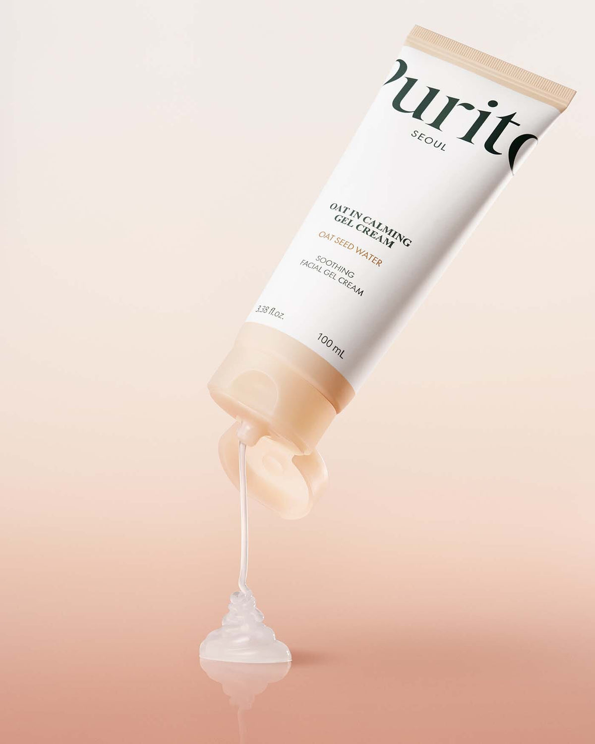 Texture gel de la crème Purito Seoul Oat-in Calming Gel Cream