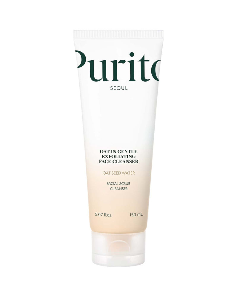 Nettoyant Purito Seoul Oat-in Gentle Exfoliating Face Cleanser, tube de 150 ml