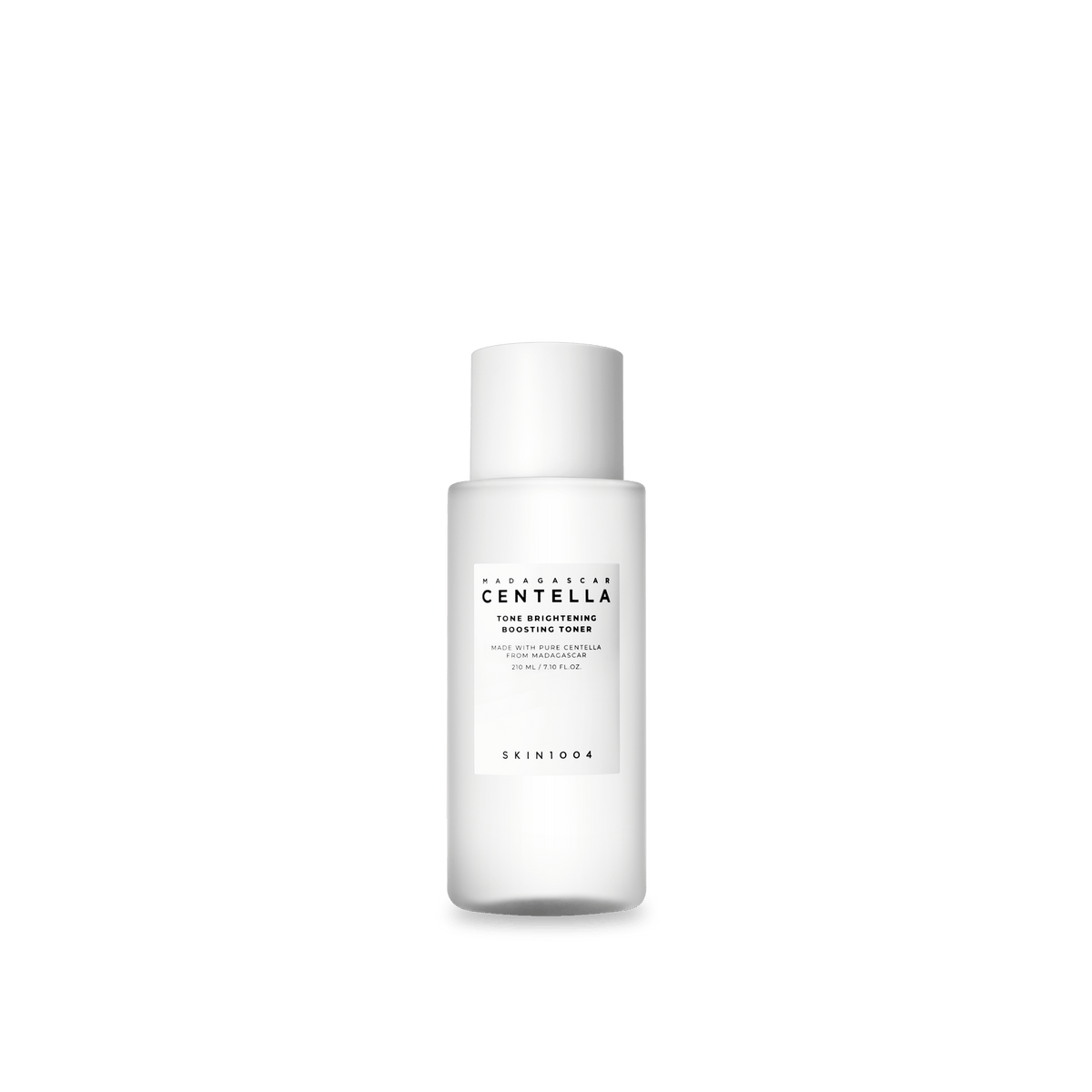 Flacon du toner SKIN1004 Madagascar Centella Tone Brightening Boosting Toner, 210 ml