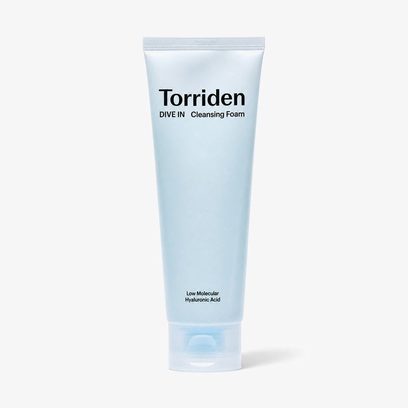 Mousse nettoyante TORRIDEN Dive-In Low Molecular Hyaluronic Acid Cleansing Foam, tube de 150 ml